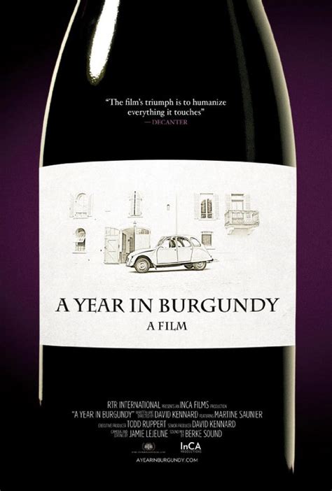 a year in burgundy film